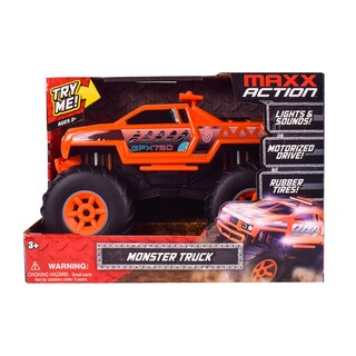 Foto 6 | Foto 6 | Monster Truck Sunny Days Entertainment Motorizado Naranja 3+ - Venta Internacional.