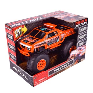 Foto 7 | Foto 7 | Monster Truck Sunny Days Entertainment Motorizado Naranja 3+ - Venta Internacional.