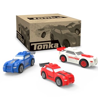 Foto 6 | Foto 6 | Pack De 3 Coches Deportivos Toy Tonka, Impulsados Por Fricción, Más De 3 Años - Venta Internacional.