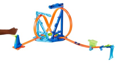 Foto 1 | Foto 1 | Set De Atletismo Para Coches De Juguete Hot Wheels Infinity Loop Con Coche 1:64 - Venta Internacional.