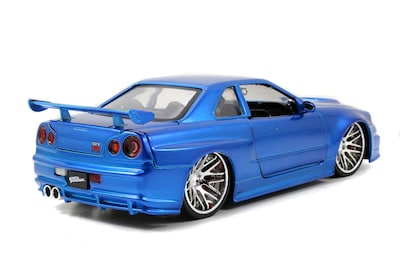 Foto 3 | Foto 3 | Coche Jada Toys Fast & Furious 1:24 Nissan Gt-r R34 - Venta Internacional