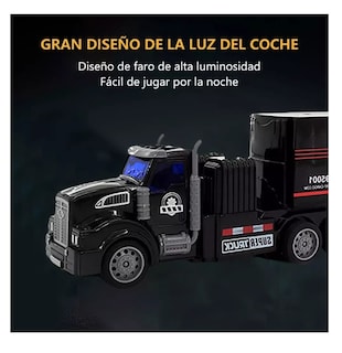 Foto 5 | Foto 5 | Trailer Control Remoto Trailer Juguete Negro