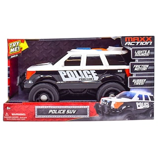Foto 2 | Foto 2 | Coche De Policía De Juguete Sunny Days Entertainment Maxx Action, 30 Cm - Venta Internacional.