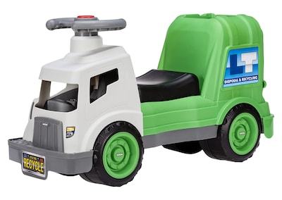 Foto 1 | Foto 1 | Excavadoras De Tierra Ride On Garbage Truck Little Tikes Para Niños De 2 A 5 Años - Venta Internacional.
