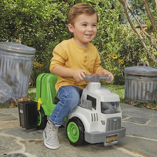 Foto 2 | Foto 2 | Excavadoras De Tierra Ride On Garbage Truck Little Tikes Para Niños De 2 A 5 Años - Venta Internacional.