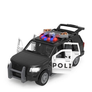 Foto 1 | Foto 1 | Coche De Policía De Juguete Conducido Por Battat A Escala 1:24 Con Luces Y Sonido - Venta Internacional.