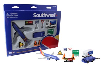 Foto 1 | Foto 1 | Playset Daron Southwest Airlines Airport Con Avión Fundido A Presión - Venta Internacional.