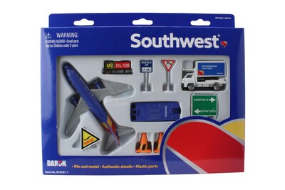 Foto 7 | Foto 7 | Playset Daron Southwest Airlines Airport Con Avión Fundido A Presión - Venta Internacional.