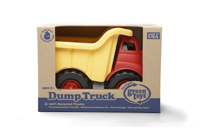 Foto 3 | Foto 3 | Dump Truck Green Toys, Camión Volquete, Amarillo/rojo, Sin Bpa - Venta Internacional.