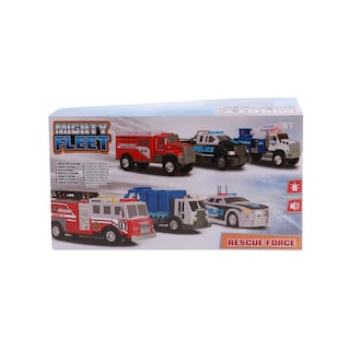 Foto 7 | Foto 7 | Camión De Basura Toy Mighty Fleet Rescue Force 12 Con Luces Y Sonidos - Venta Internacional.