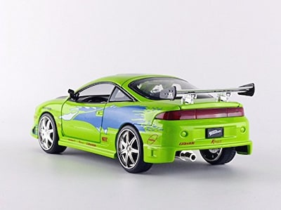 Foto 3 | Foto 3 | Coche Fundido A Presión Jada Toys Fast & Furious 1:24 Brian's Eclipse - Venta Internacional.