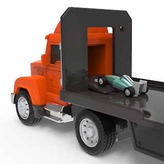Foto 6 | Foto 6 | Camión De Juguete Transportador De Coche Conducido Por Battat Con Remolque Desmontable - Venta Internacional.