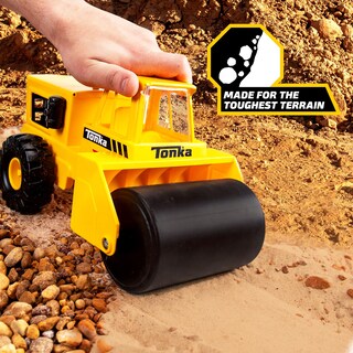 Foto 4 | Foto 4 | Rodillo De Vapor Tonka Steel Classics De Toy Truck, Amarillo, Más De 3 Años - Venta Internacional.