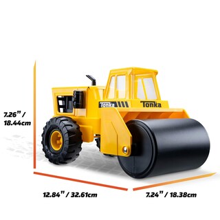 Foto 5 | Foto 5 | Rodillo De Vapor Tonka Steel Classics De Toy Truck, Amarillo, Más De 3 Años - Venta Internacional.