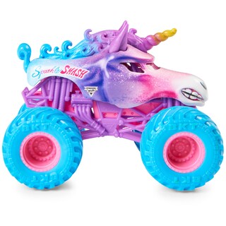 Foto 3 | Foto 3 | Toy Monster Jam Dragon Vs. Camiones Fundidos A Presión Sparkle Smash 1:64 - Venta Internacional.
