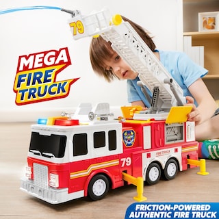 Foto 2 | Foto 2 | Camión De Bomberos Joyin Extra Grande Con Escalera De 33 Pulgadas Para Niños Mayores De 3 Años - Venta Internacional.
