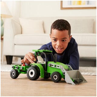 Foto 4 | Foto 4 | Kit De Construcción De Maquetas De Juguete Meccano Junior Para Tractores De Carga Frontal - Venta Internacional.