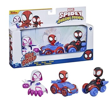 Foto 3 | Foto 3 | Coches Hasbro Disney Junior Spidey y sus Increíbles Amigos - Venta Internacional
