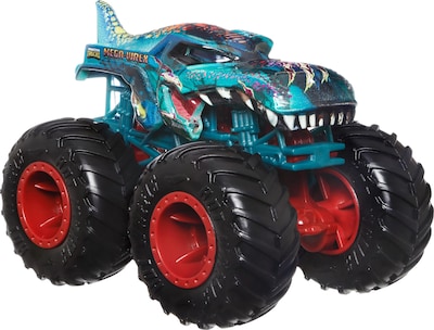 Foto 3 | Foto 3 | Set Toy Monster Trucks Hot Wheels Fang Frenzy 1:64 Paquete De 4 - Venta Internacional.