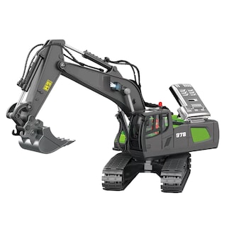 Foto 1 | Foto 1 | Excavadora de Jueguete con Control Remoto Negro
