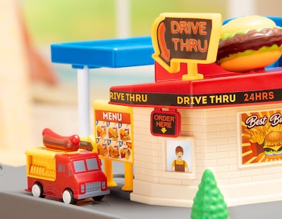 Foto 4 | Foto 4 | Set de Juego Gasolinera y Restaurante Drive-Thru Driven by Battat - Venta Internacional