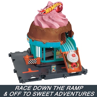 Foto 4 | Foto 4 | Set De Helado En Espiral Toy Hot Wheels Htn77 City Downtown - Venta Internacional.