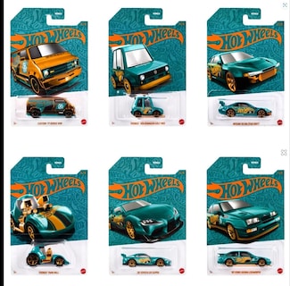 Foto 1 | Foto 1 | Perla Y Cromo Del 56 Aniversario De Toy Hot Wheels Con Vehículo Chase - Venta Internacional.