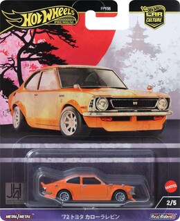 Foto 6 | Foto 6 | Coche De Juguete Hot Wheels Premium Car Culture Toyota Corolla Te 27 - Venta Internacional.