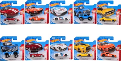 Foto 1 | Foto 1 | Toy Cars And Trucks Hot Wheels, Paquete De 10 Unidades, Escala 1:64 Para Niños - Venta Internacional.