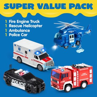 Foto 2 | Foto 2 | Toy Playsets Joyin Emergency Vehicle Friction - Venta Internacional