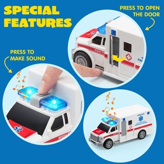 Foto 4 | Foto 4 | Toy Playsets Joyin Emergency Vehicle Friction - Venta Internacional