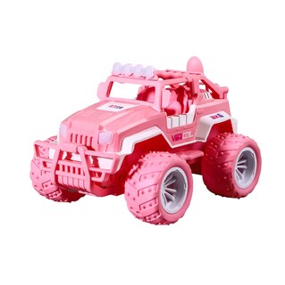Foto 1 | Foto 1 | Coche De Juguete Teledirigido Recargable Camión Todoterreno Rosa