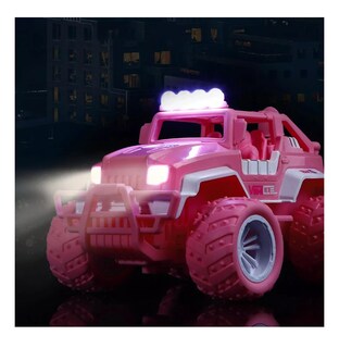 Foto 6 | Foto 6 | Coche De Juguete Teledirigido Recargable Camión Todoterreno Rosa