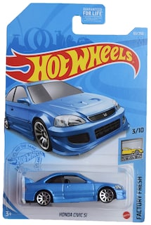 Foto 1 | Foto 1 | Auto Fundido A Presión Hot Wheels Honda Civic Si A Escala 1:64, Fresco De Fábrica - Venta Internacional.