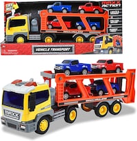 Vehículo De Juguete Transport Sunny Days Maxx Action Con 4 Camiones - Venta Internacional.