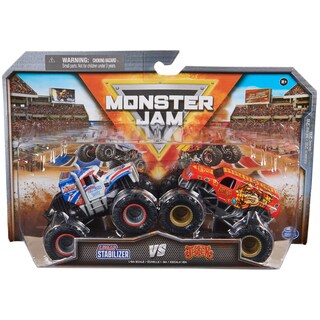 Foto 1 | Foto 1 | Estabilizador Toy Monster Jam Lucas Vs. Jester 1:64 Para Niños Mayores De 3 Años - Venta Internacional.