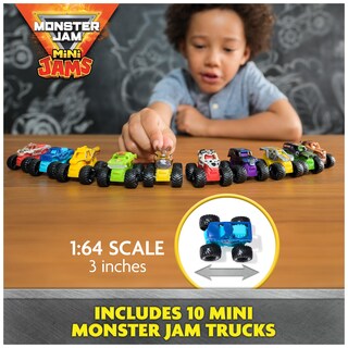 Foto 3 | Foto 3 | Set Monster Jam Mini Jams Earthshaker Con 10 Minitrucks - Venta Internacional.