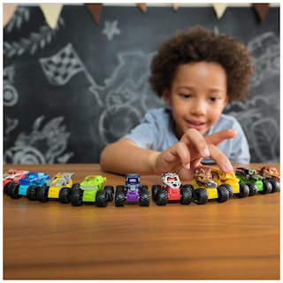 Foto 6 | Foto 6 | Set Monster Jam Mini Jams Earthshaker Con 10 Minitrucks - Venta Internacional.