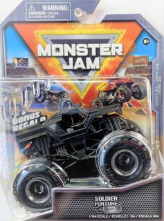 Foto 1 | Foto 1 | Camión Toy Monster Jam Soldier Fortune Black Op A Escala 1:64 - Venta Internacional.