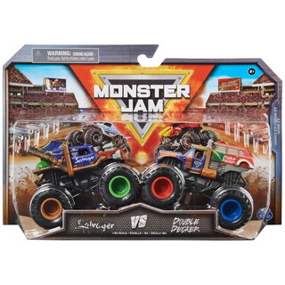Foto 1 | Foto 1 | Toy Monster Jam Salvager Vs. Double Decker 1:64 Para Niños Mayores De 3 Años - Venta Internacional.
