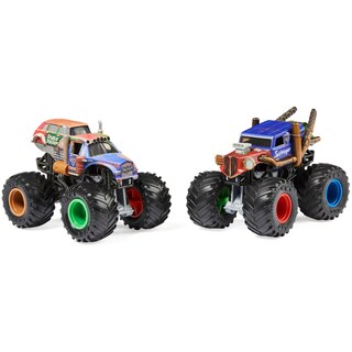 Foto 2 | Foto 2 | Toy Monster Jam Salvager Vs. Double Decker 1:64 Para Niños Mayores De 3 Años - Venta Internacional.