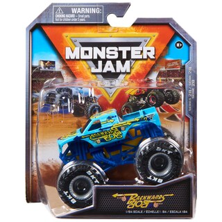 Foto 1 | Foto 1 | Toy Monster Truck Monster Jam Backwards Bob 1:64 Fundido A Presión - Venta Internacional.