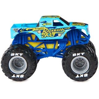 Foto 4 | Foto 4 | Toy Monster Truck Monster Jam Backwards Bob 1:64 Fundido A Presión - Venta Internacional.