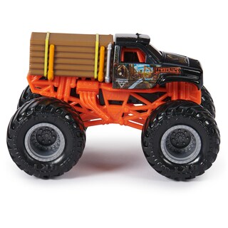 Foto 5 | Foto 5 | Leñador De Toy Monster Jam Vs. Camiones Fundidos A Presión Axe 1:64 - Venta Internacional.