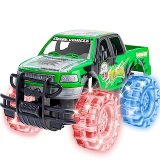 Foto 1 | Foto 1 | Toy Monster Truck Artcreativity, Luz Verde De 20 Cm Con Led - Venta Internacional.
