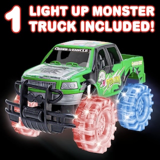 Foto 4 | Foto 4 | Toy Monster Truck Artcreativity, Luz Verde De 20 Cm Con Led - Venta Internacional.