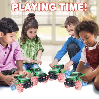 Foto 5 | Foto 5 | Toy Monster Truck Artcreativity, Luz Verde De 20 Cm Con Led - Venta Internacional.