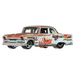 Foto 6 | Foto 6 | Coche Fundido A Presión Hot Wheels Boulevard Hot Rod Garage 1955 Plymouth Savoy 1:64 - Venta Internacional.