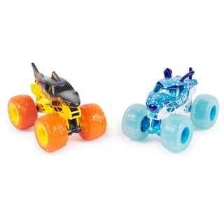 Foto 2 | Foto 2 | Monster Truck Monster Jam 2024 Fire & Ice Fundidos A Presión, Paquete De 2 - Venta Internacional.