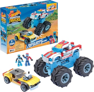 Foto 1 | Foto 1 | Megaconstrux Monster Rodger Dodger & Hot Wheels Racing 251pz